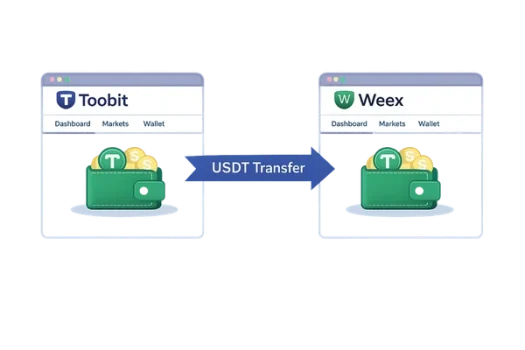 انتقال تتر از توبیت به صرافی ویکس